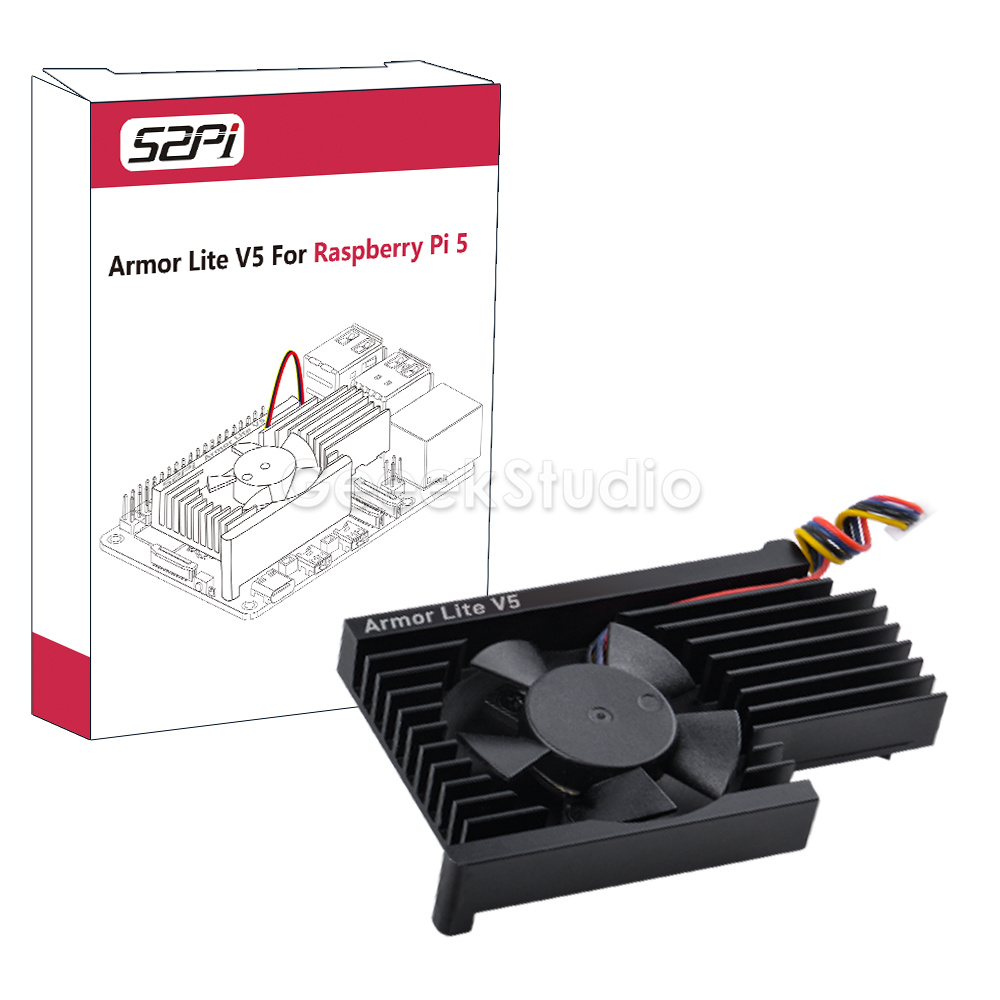 Pi Cooler - Радиатор с ЧПУ Armor Lite V5