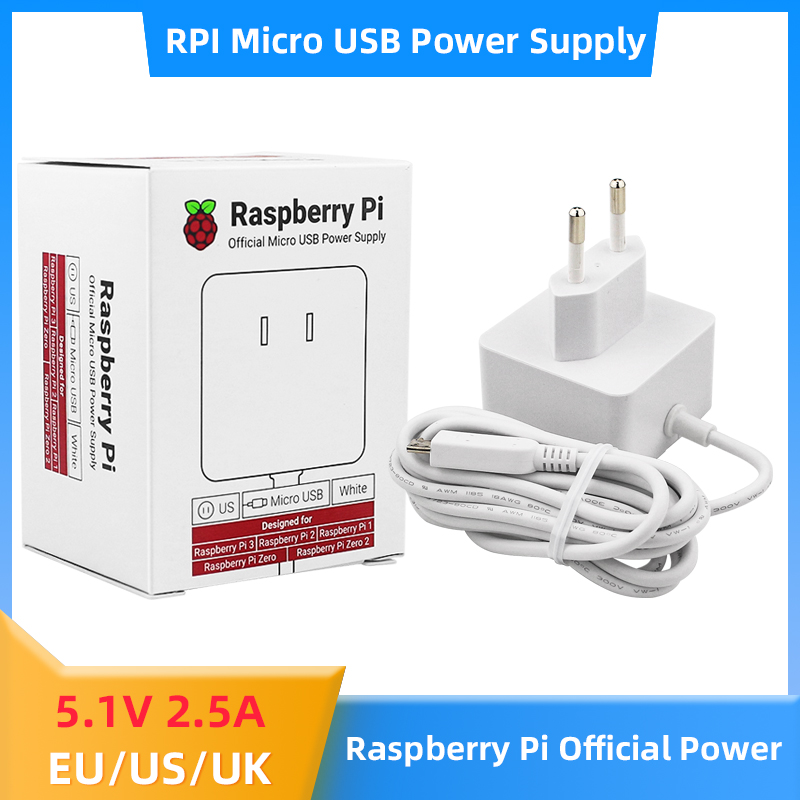 Pi Power Supply - Блок питания Raspberry Pi 12,5 Вт,