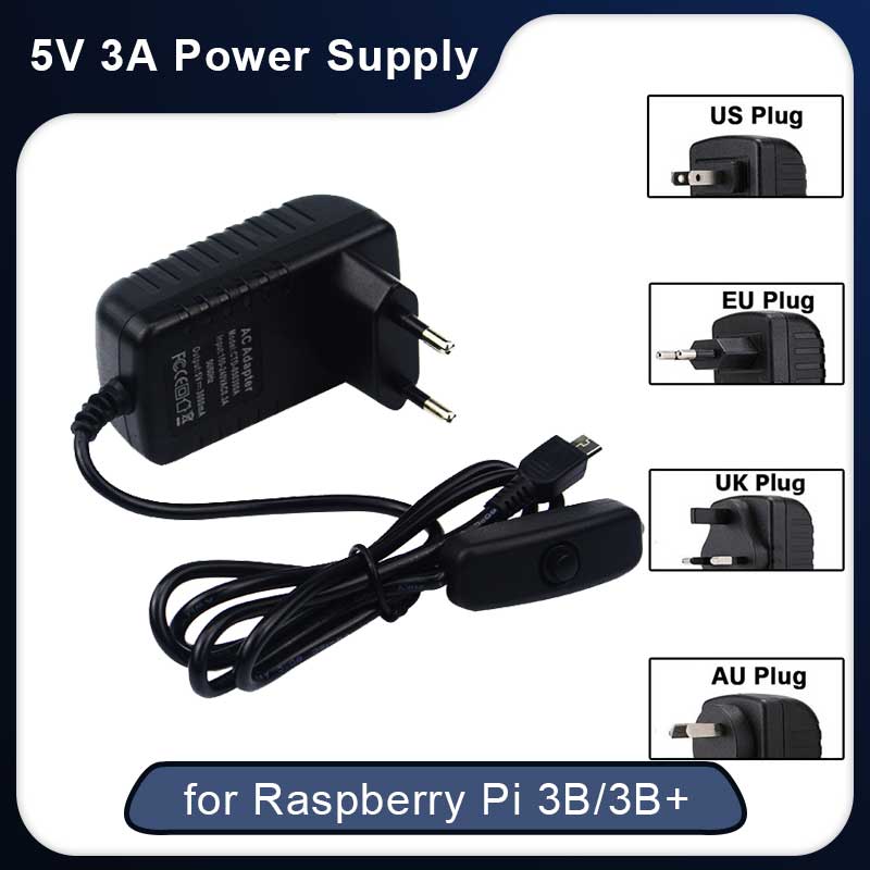 Pi Power Supply - 5 В 3 А Raspberry Pi