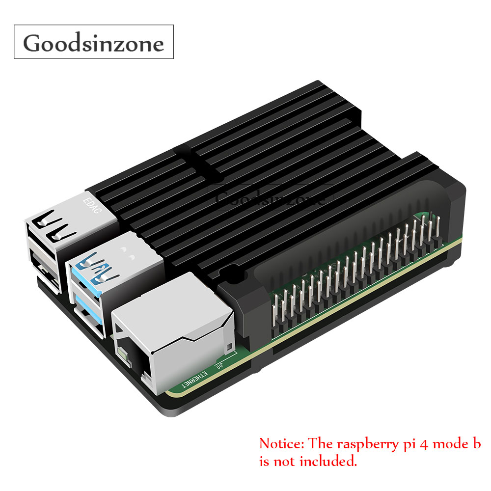 Pi 4 Case - Бронированный алюминиевый корпус для Raspberry Pi