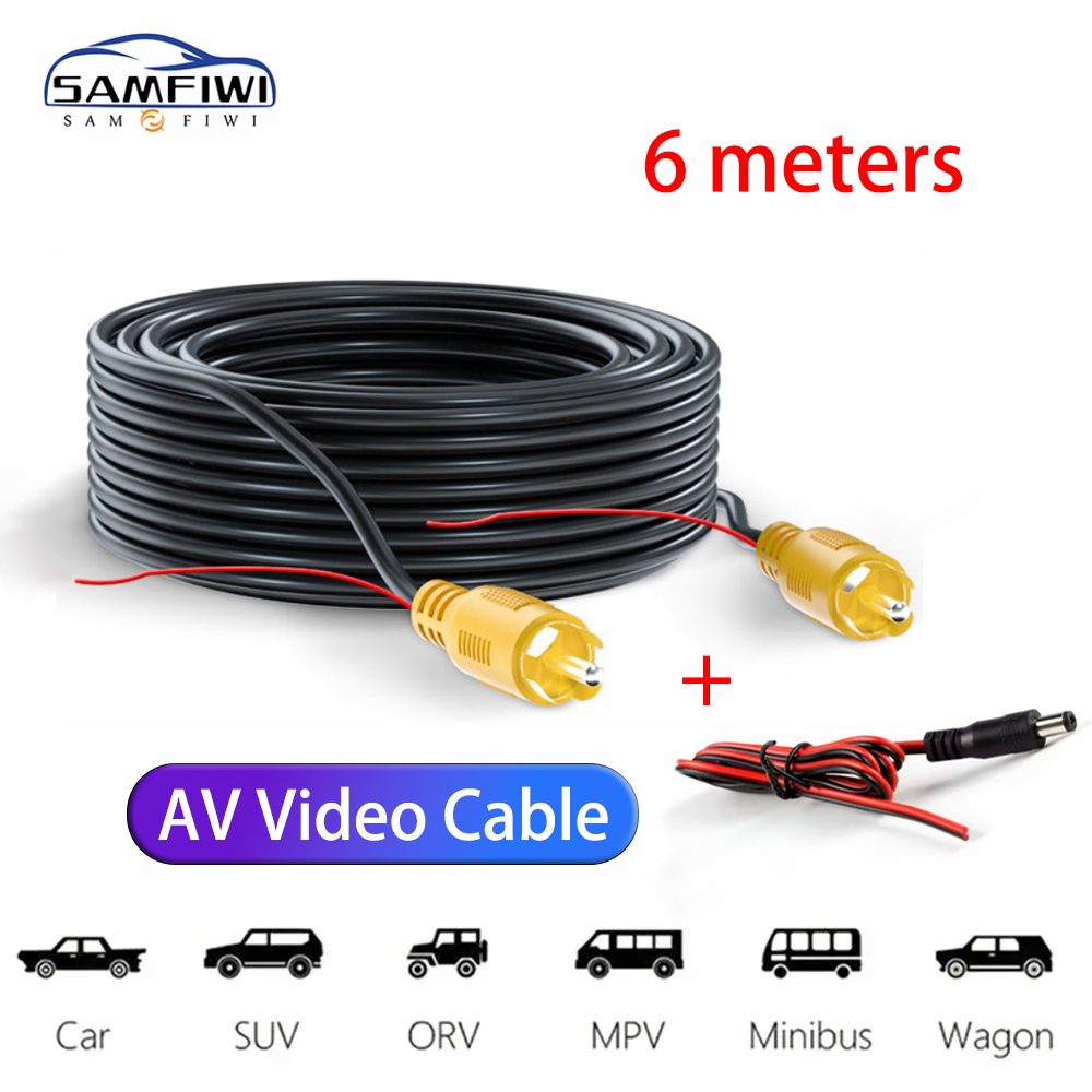 Pi Camera Cable - Автомобильная камера заднего вида, RCA-проводной видеокабель