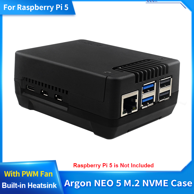 Pi Cooler - Корпус Argon NEO 5 M.2 NVME