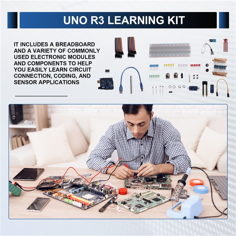 Arduino Kit - Набор B24B для начинающих по работе