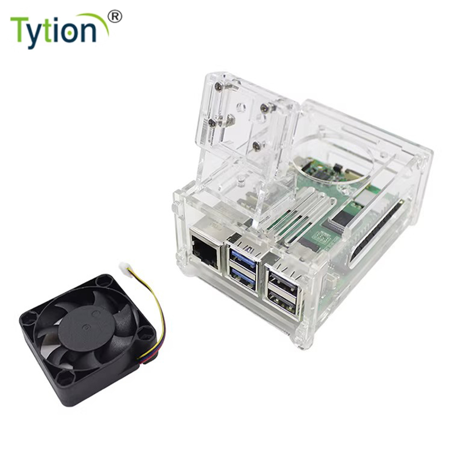 Pi Cooler - Акриловый корпус для Raspberry Pi 5