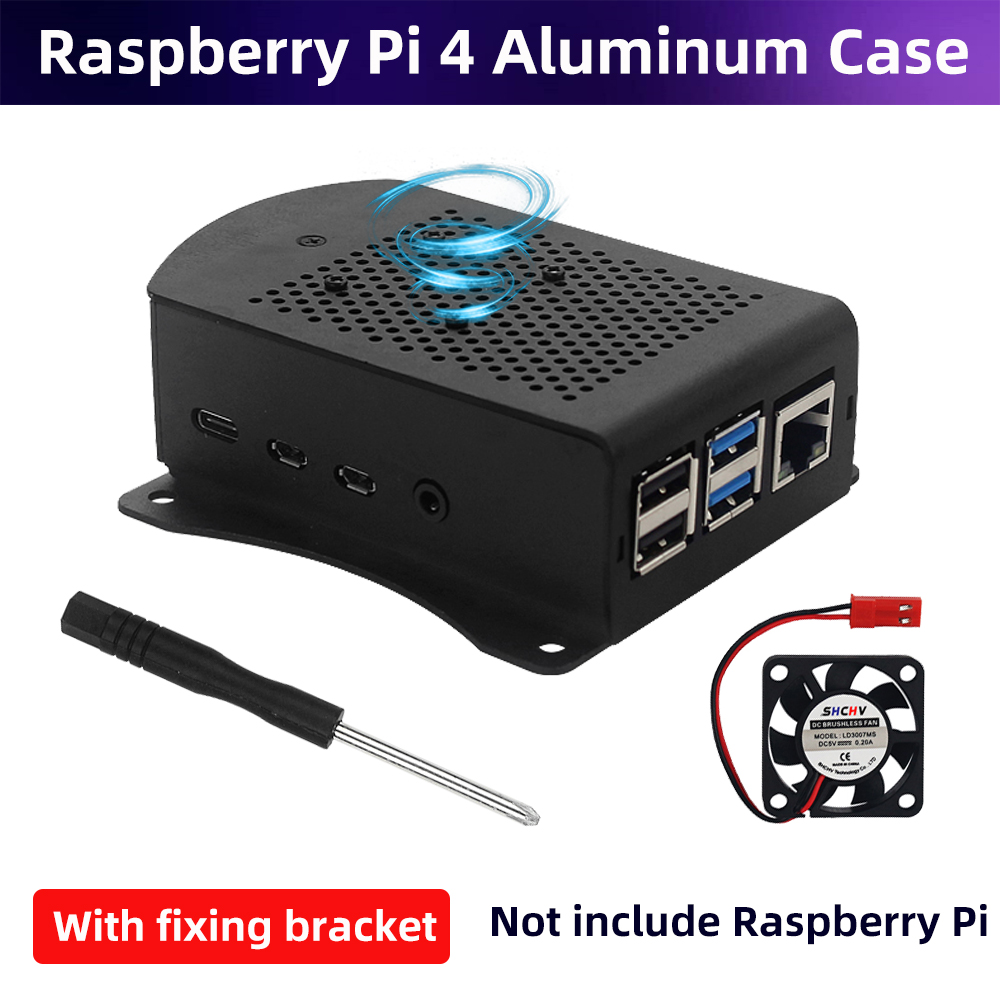 Pi 4 Case - Корпус для Raspberry Pi 4 из