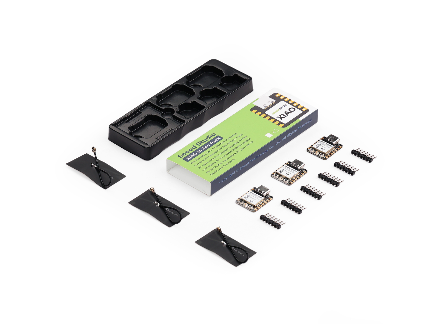 3 шт. в упаковке XIAO ESP32C3  – обзор и цена Arduino Kit