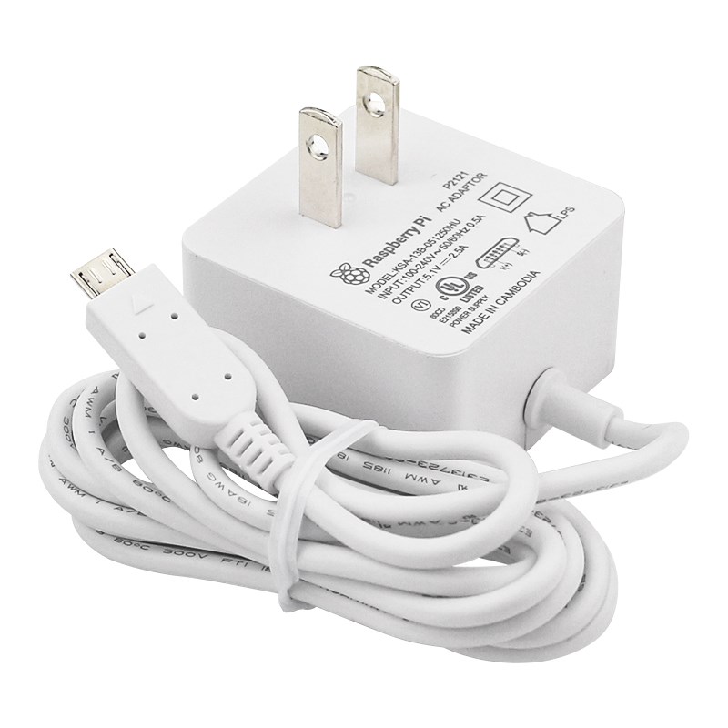 Блок питания Raspberry Pi 12,5 – обзор и цена Pi Power Supply