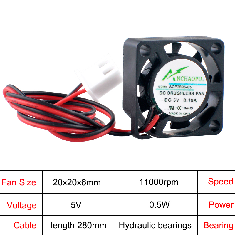 Вентилятор ANCHAOPU ACP2006 20 – обзор и цена Pi Power Supply