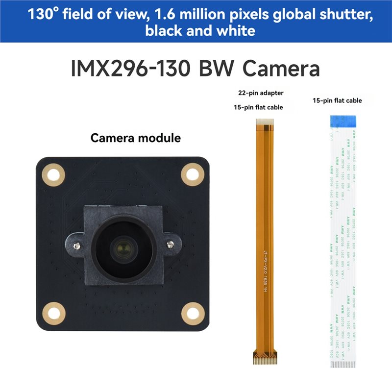 Модуль монохромной камеры B29C – обзор и цена Raspberry Pi Global Shutter Camera Imx296