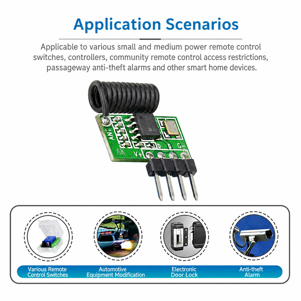 Модуль супергетеродинного ради – обзор и цена Arduino Kit